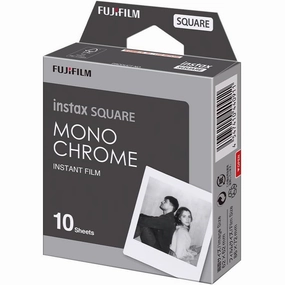 Fujifilm instax SQUARE Instant Film Monochrome ?C 10 Shot Pack camera accessories, dslr camera accessories, best camera tripod