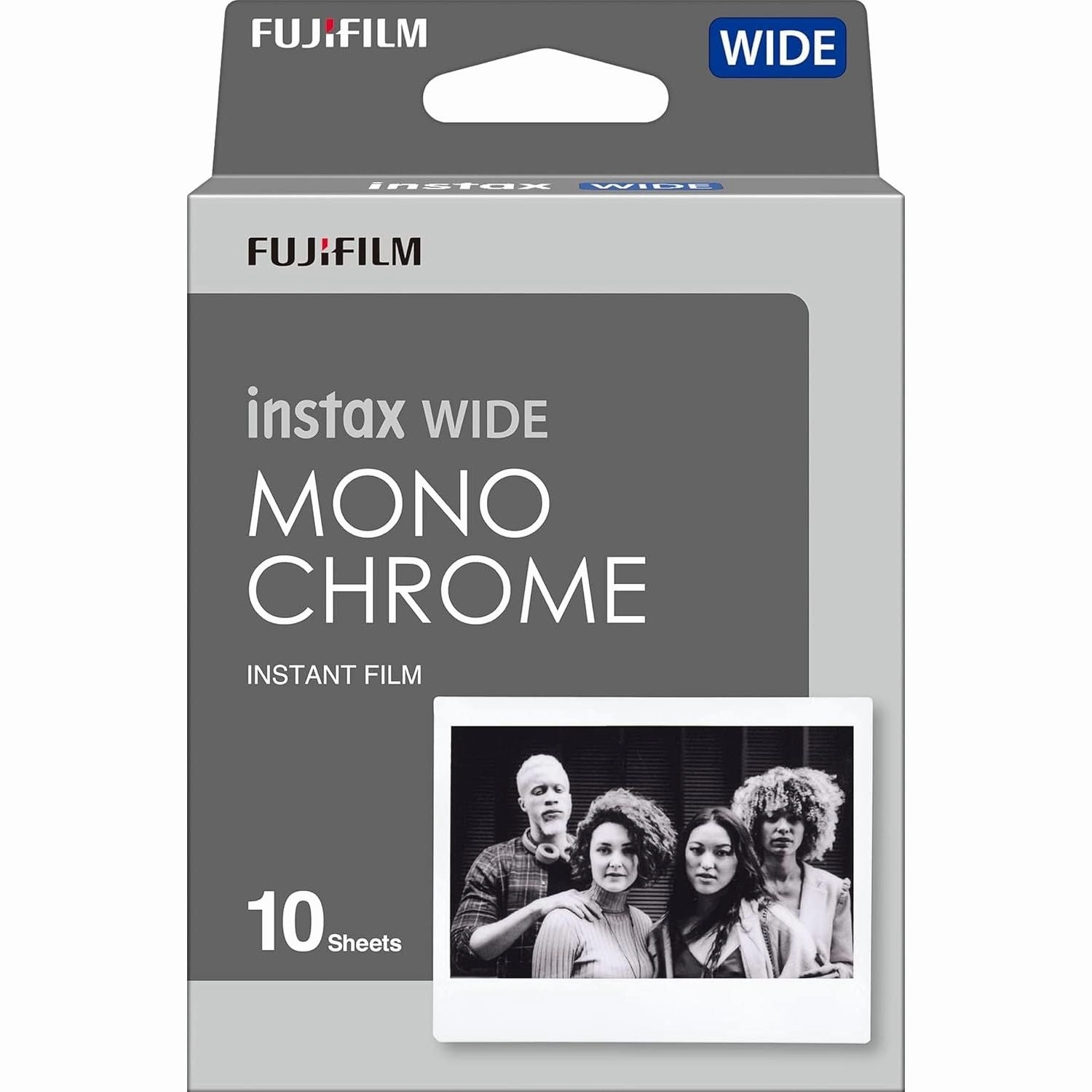 Fujifilm instax WIDE Monochrome Instant Film  10 Shot Pack digital cameras, buy mirrorless camera, compact cameras sale