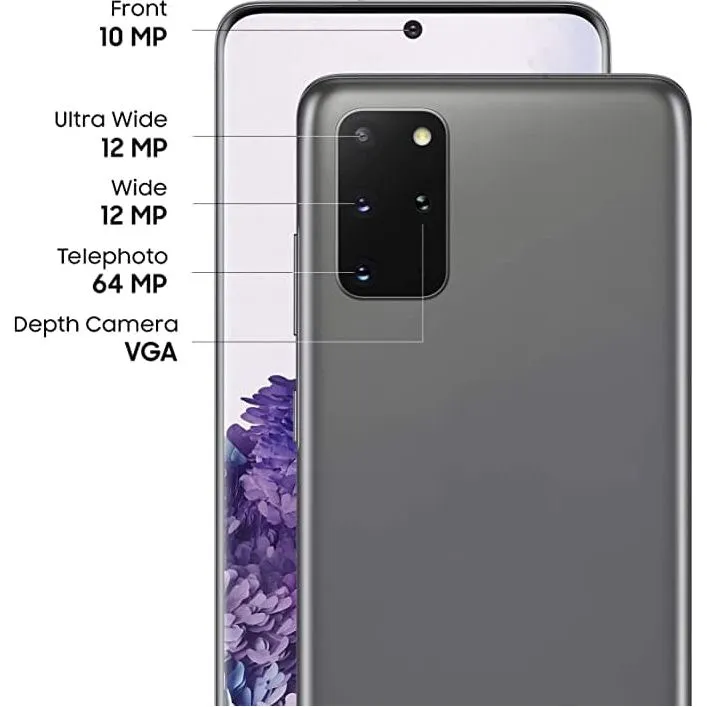 Galaxy S20 Plus 5G Dual Sim 128 GB - Cosmic grey - Unlocked
