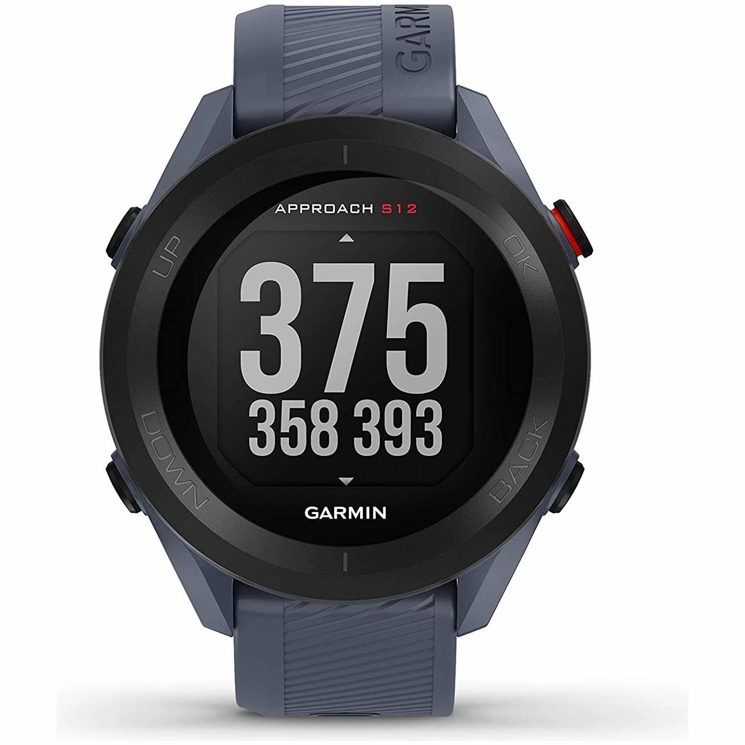 Garmin Approach S12 GPS Golf Watch - Granite Blue