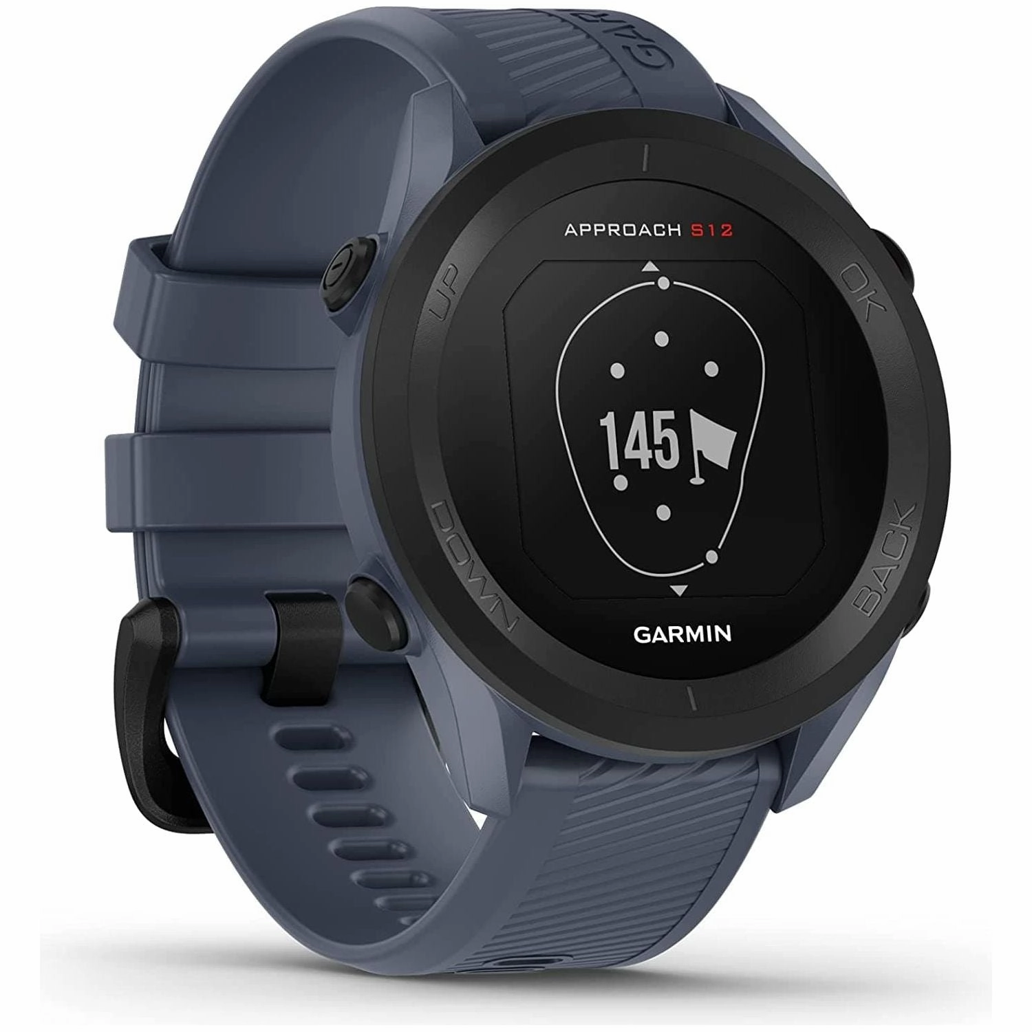 Garmin Approach S12 GPS Golf Watch - Granite Blue