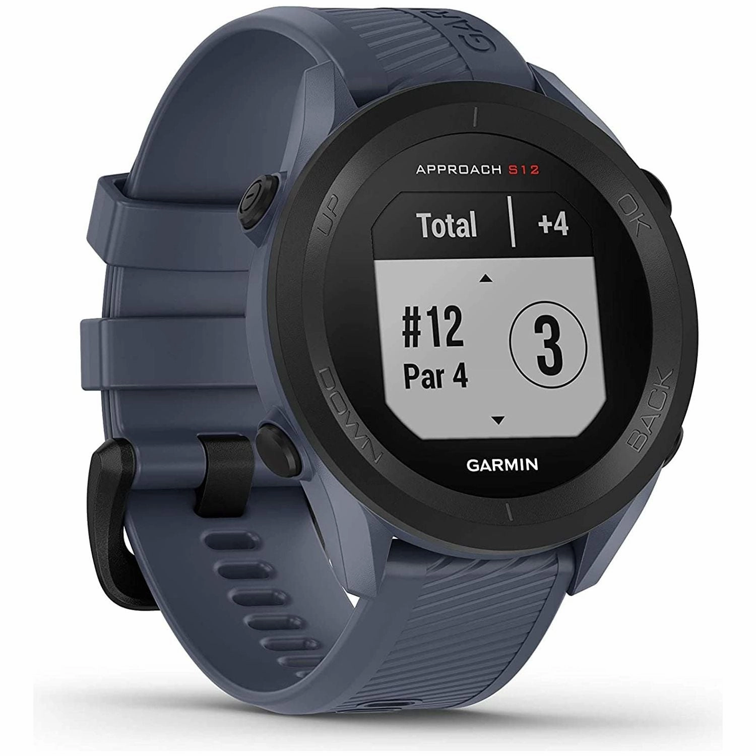 Garmin Approach S12 GPS Golf Watch - Granite Blue