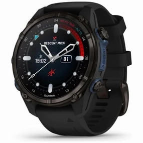 Garmin Descent Mk3i Dive Watch - 43mm Carbon Grey DLC Titanium with Black Silicone Band nintendo switch oled, nintendo switch deals, joy-con accessories