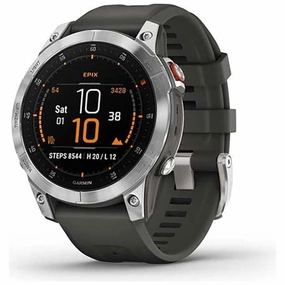 Garmin Epix 2 Silicone Strap Smart Watch - Slate nintendo switch oled, nintendo switch deals, joy-con accessories