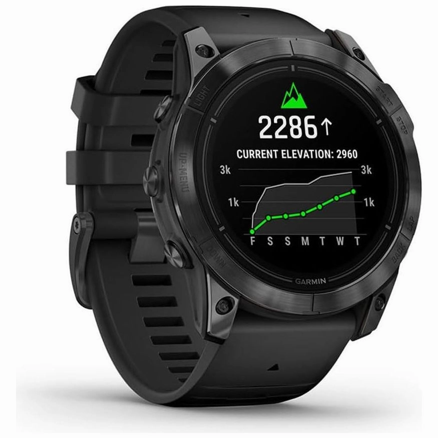 Garmin Epix PRO Gen 2 51mm AMOLED GPS Smartwatch, Advanced Health & Training Features, Built-in Flashlight, Up to 31 Days Battery Life, Black