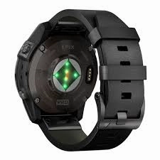 Garmin Epix Pro (Gen 2) Sapphire Edition Smartwatch  47mm, Carbon Gray/Black with Silicone Band
