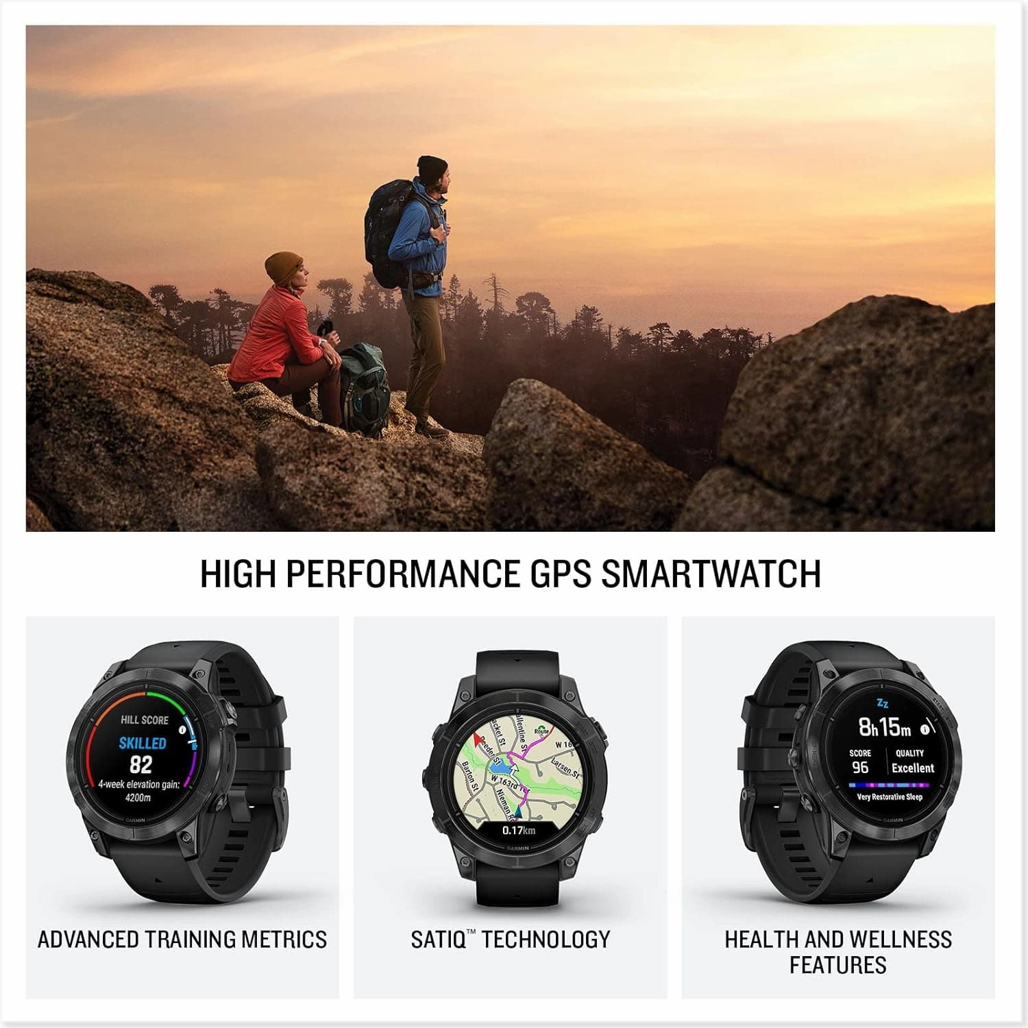 Garmin Epix Pro (Gen 2) Smartwatch - 47mm, Slate Grey