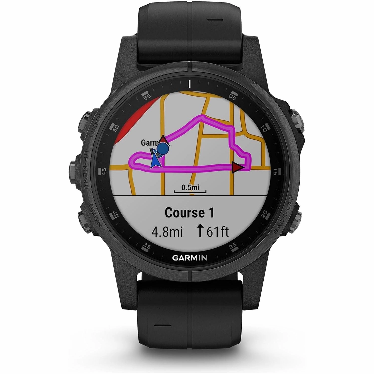 Garmin Fenix 5X Plus - Smartwatch Black