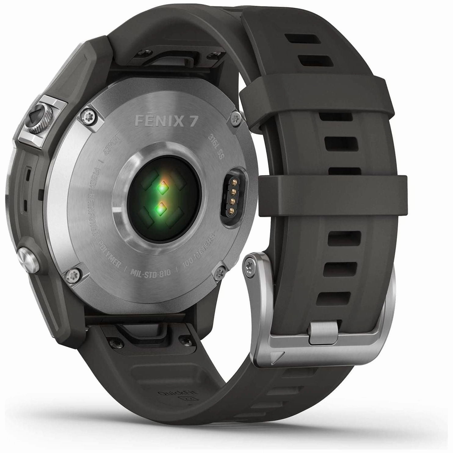 Garmin Fenix 7 Pro Sapphire Solar Edition Silver with Graphite Band