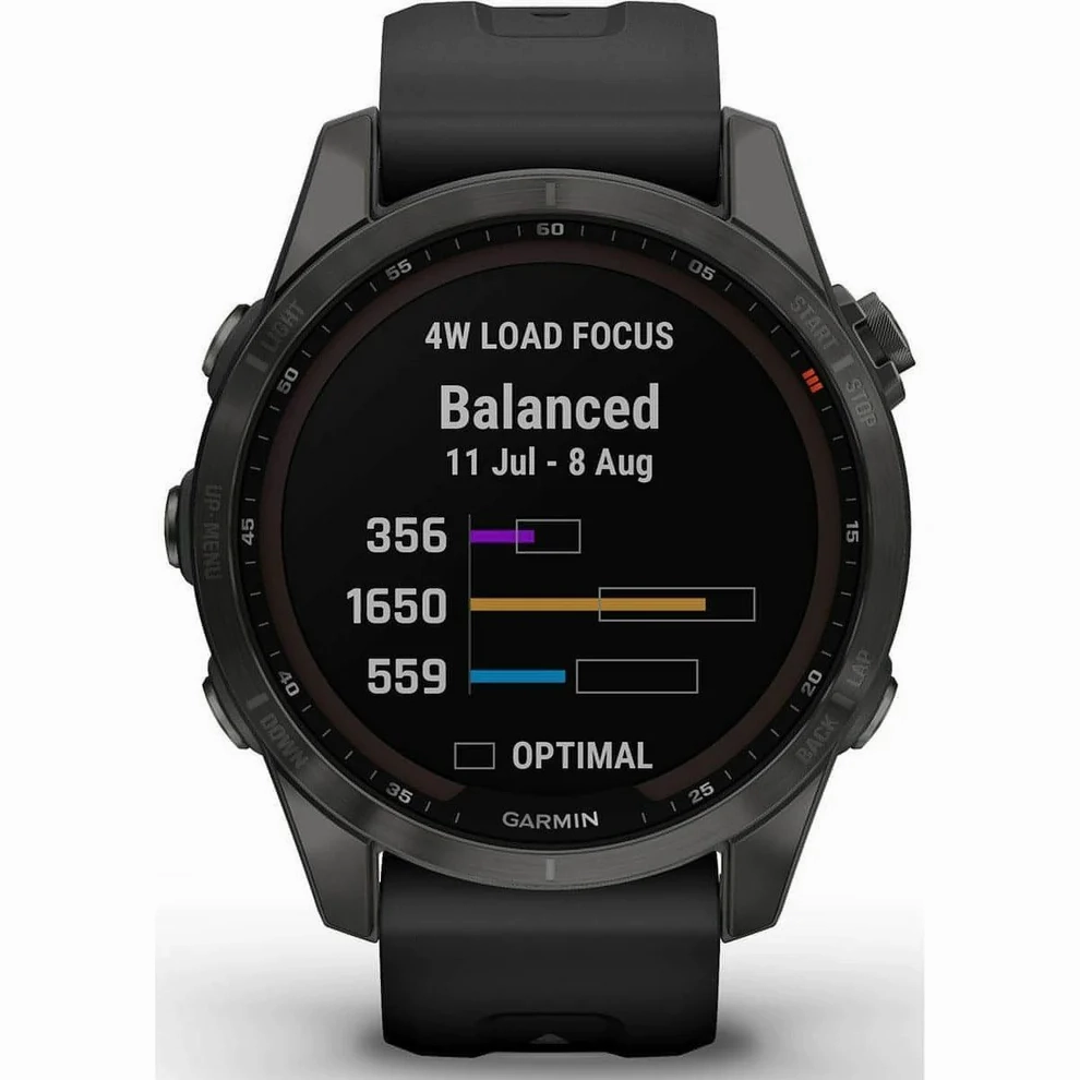 GARMIN Fenix 7S Sapphire Solar HRM With GPS Multisport Watch - Grey