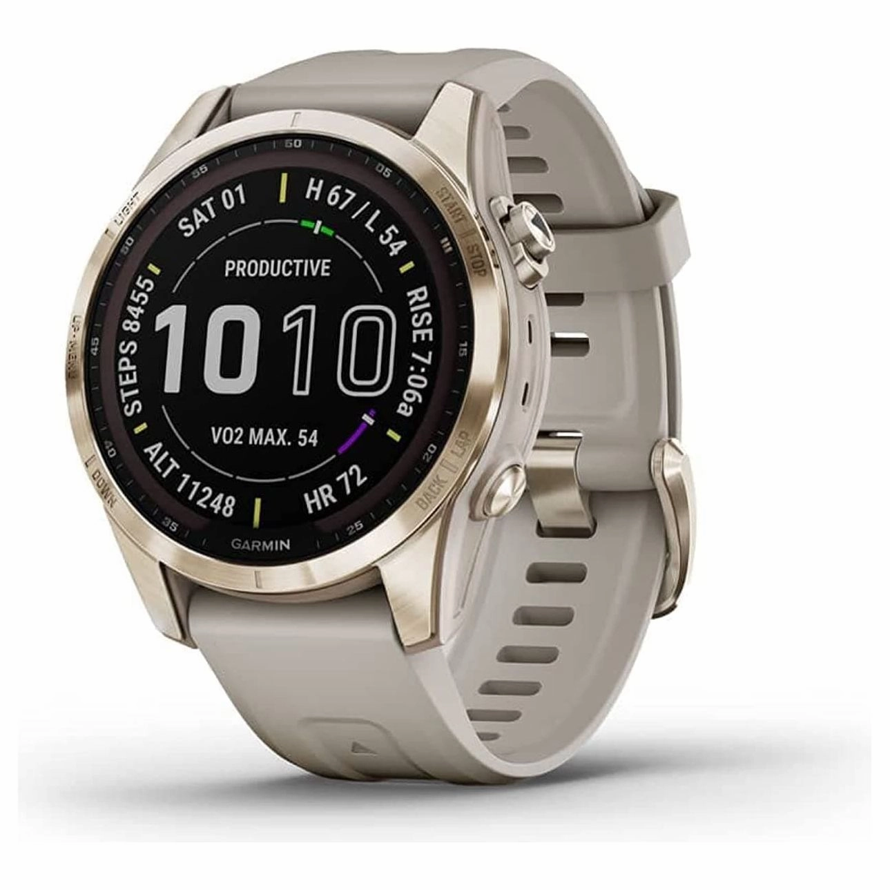Garmin Fenix 7S Sapphire Solar Titan
