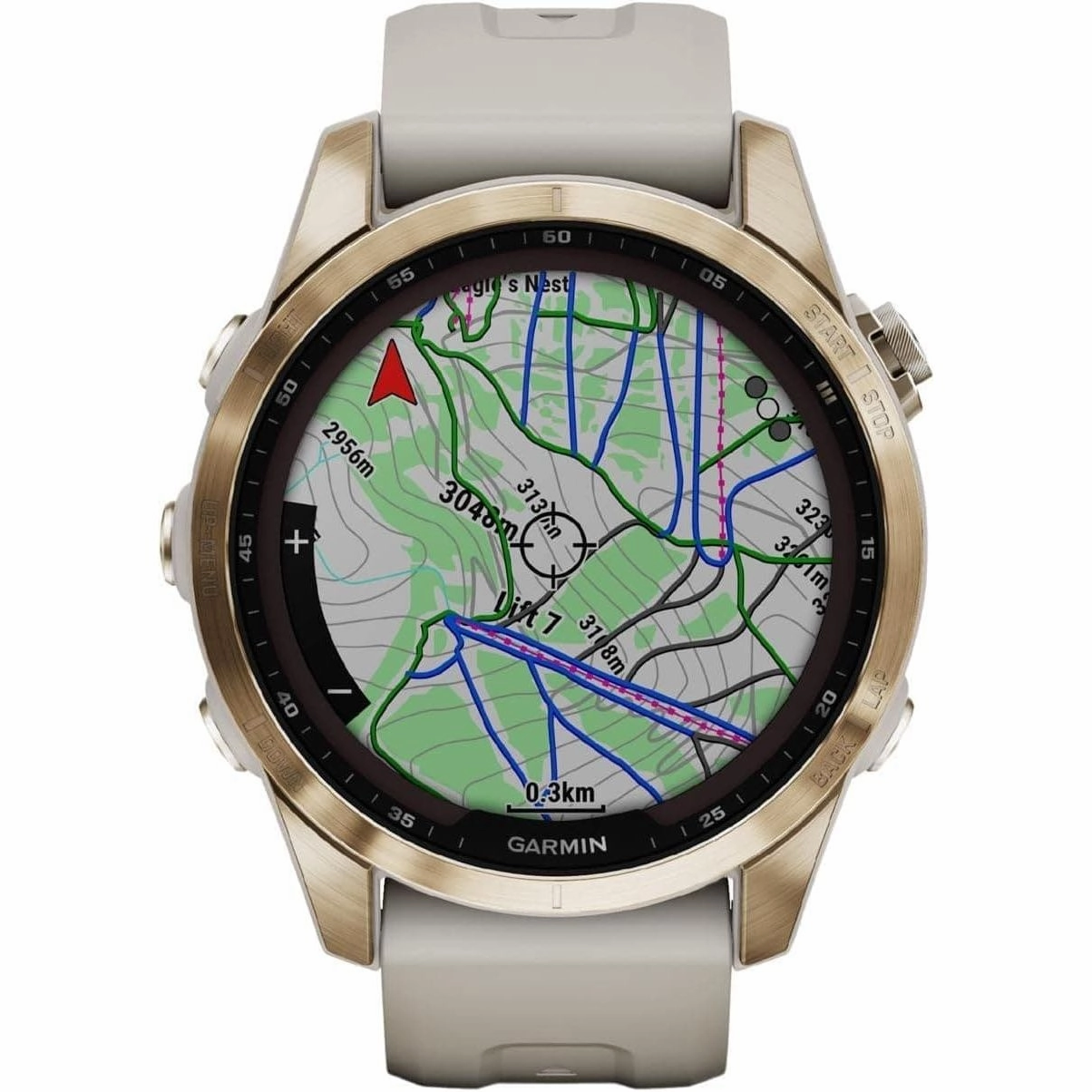 Garmin Fenix 7S Sapphire Solar Titan