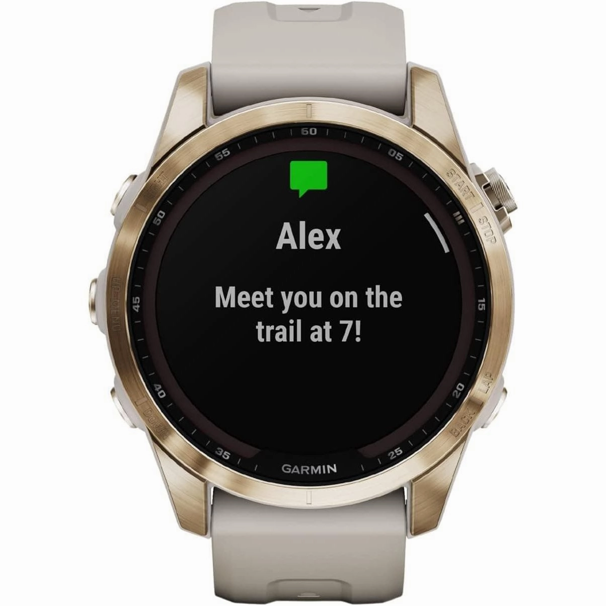 Garmin Fenix 7S Sapphire Solar Titan