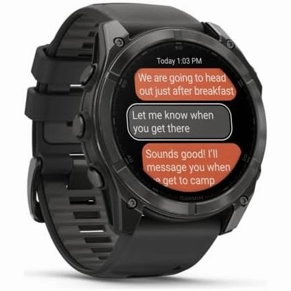 Garmin Fenix 8, 51mm AMOLED Premium Smartwatch and Sports Watch