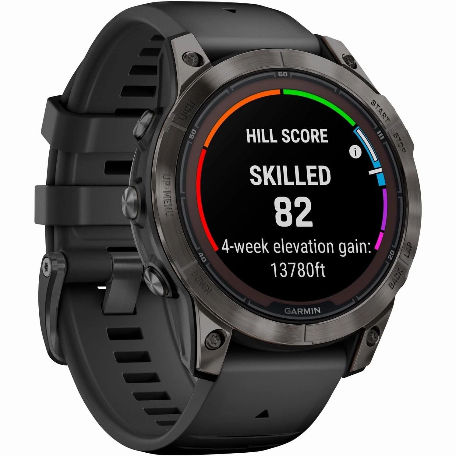 Garmin fnix 7 Pro Sapphire Solar GPS Smartwatch - 47mm, Multisport, Grey/Black