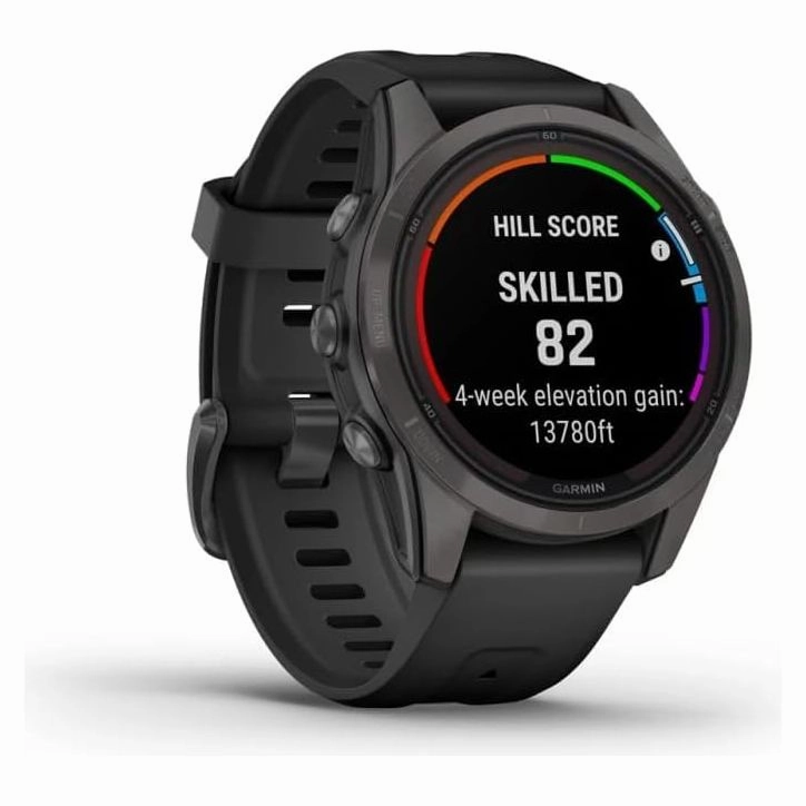 Garmin Fnix 7S Pro Sapphire Solar Edition Watch - Black