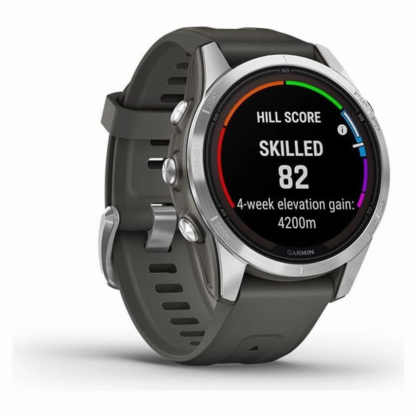 Garmin fnix 7S Pro Solar (42mm) Premium Multisport GPS Smartwatch Graphite