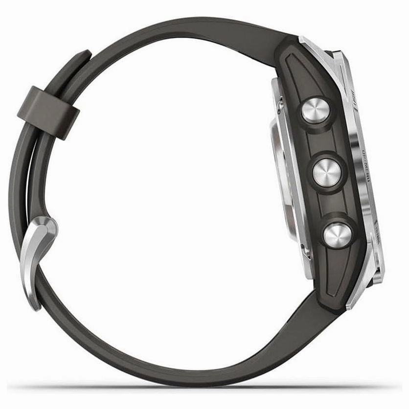 Garmin fnix 7S Pro Solar (42mm) Premium Multisport GPS Smartwatch Graphite