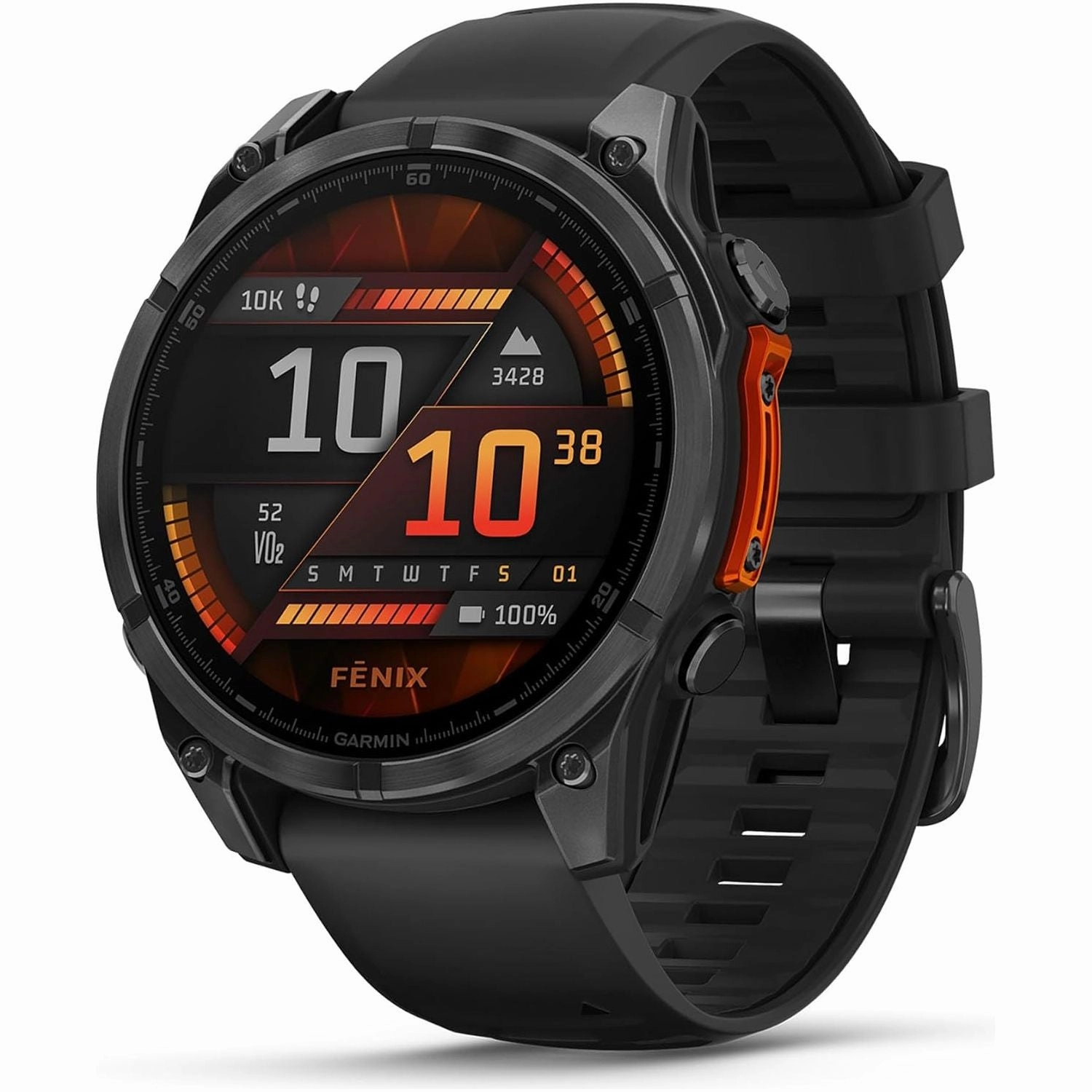 Garmin fnix 8 Premium Multisport GPS Smartwatch (47mm, AMOLED) - Slate Gray, 16-Day Battery, LED Flashlight nintendo switch oled, nintendo switch deals, joy-con accessories
