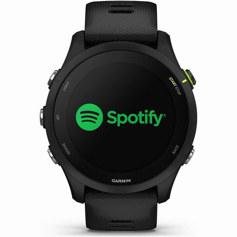 Garmin Forerunner 255 Easy to Use Lightweight GPS Running Smartwatch, Music Storage, Advanced Training and Recovery Insights, Safety and Tracking Features, Up to 14 days Battery Life, Black