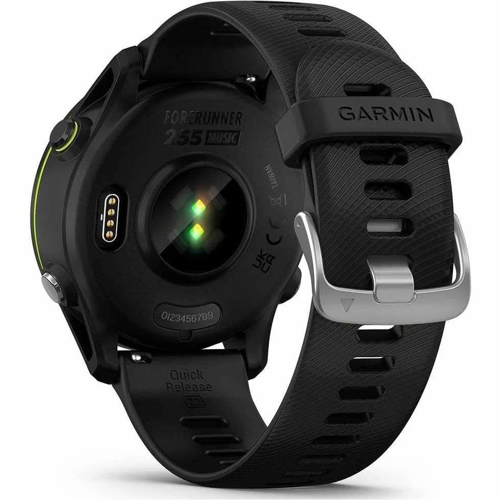 Garmin Forerunner 255 Easy to Use Lightweight GPS Running Smartwatch, Music Storage, Advanced Training and Recovery Insights, Safety and Tracking Features, Up to 14 days Battery Life, Black