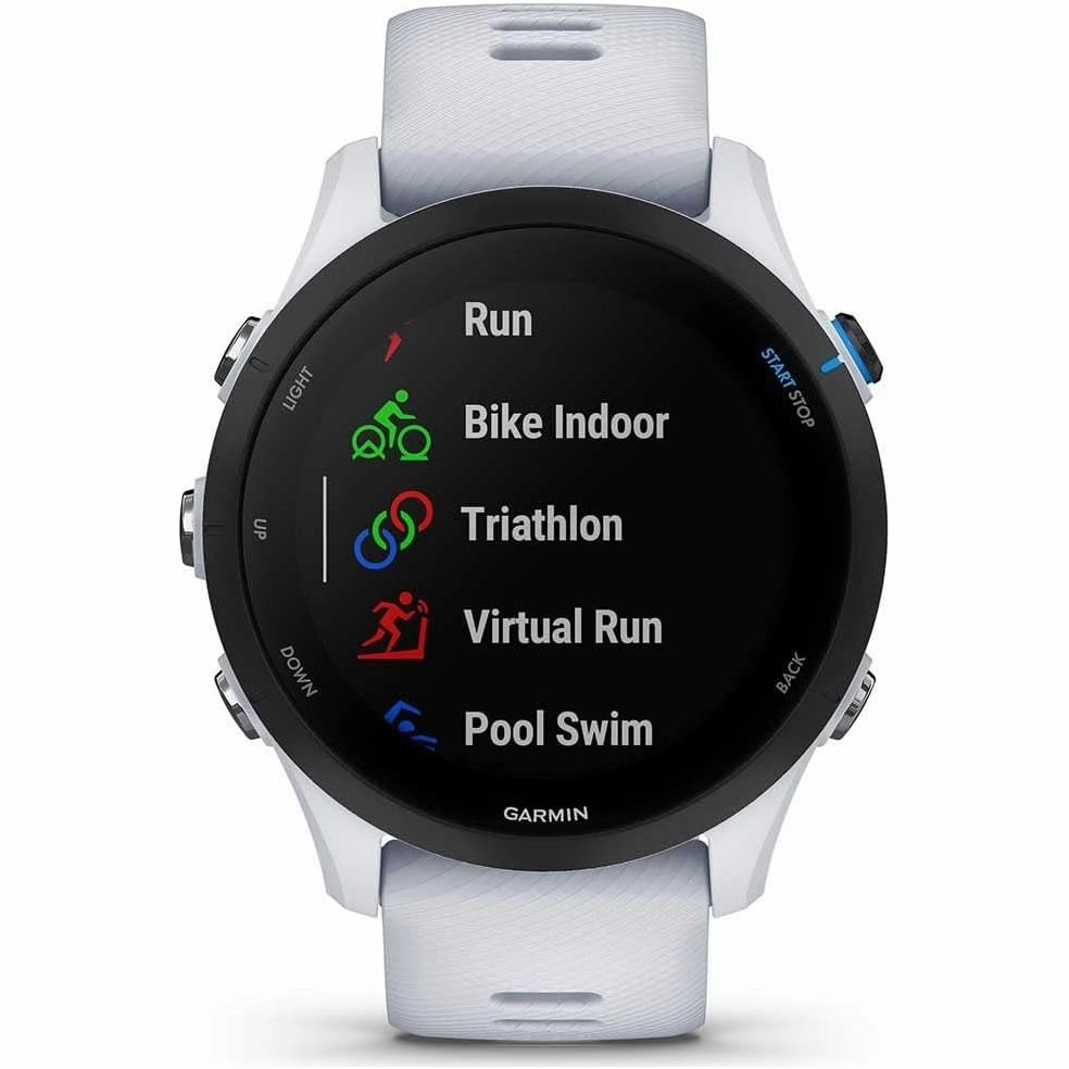 Garmin Forerunner 255 Music GPS Running Smartwatch  46mm, Music Storage, 14-Day Battery, Milestone