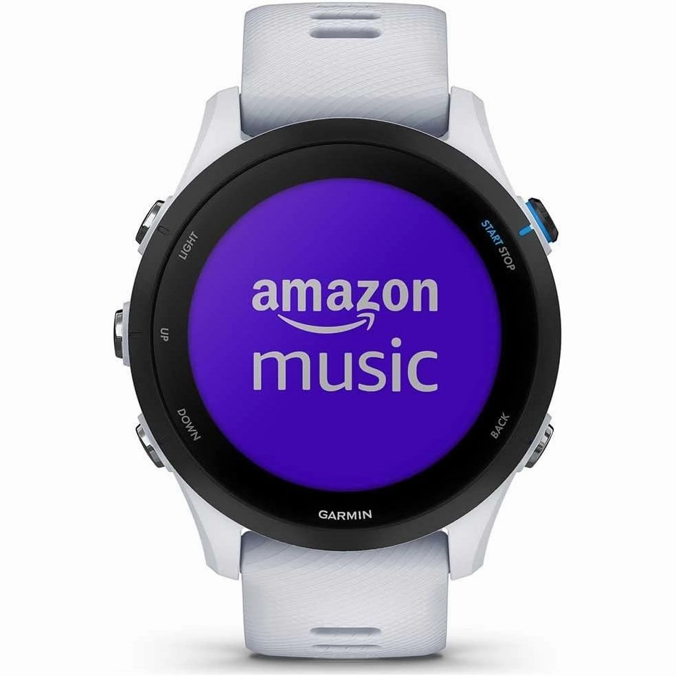 Garmin Forerunner 255 Music GPS Running Smartwatch  46mm, Music Storage, 14-Day Battery, Milestone