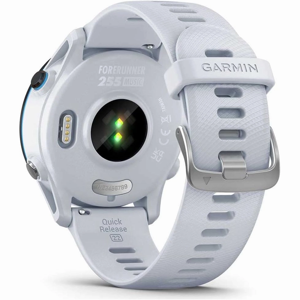 Garmin Forerunner 255 Music GPS Running Smartwatch  46mm, Music Storage, 14-Day Battery, Milestone