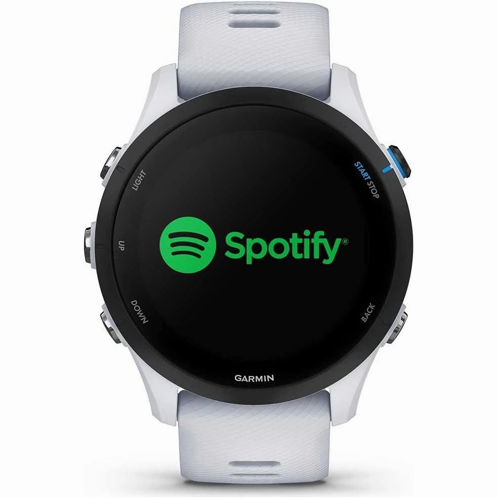 Garmin Forerunner 255 Music GPS Running Smartwatch  46mm, Music Storage, 14-Day Battery, Milestone