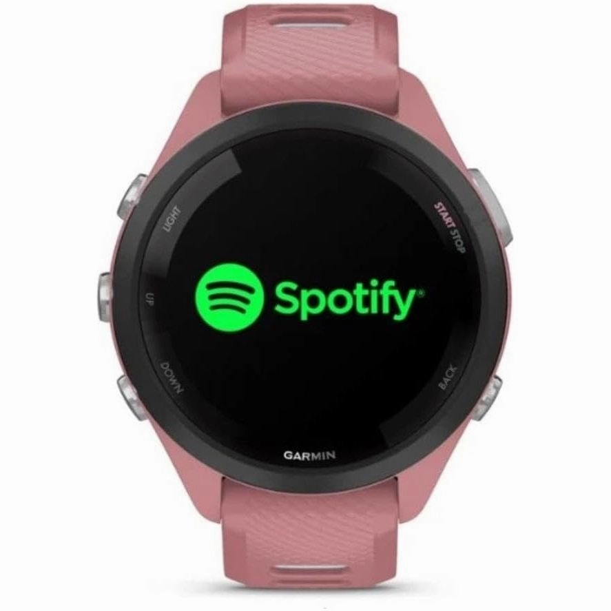 Garmin Forerunner 265S 42mm Running Smartwatch for Unisex, Light Pink/Powder Grey
