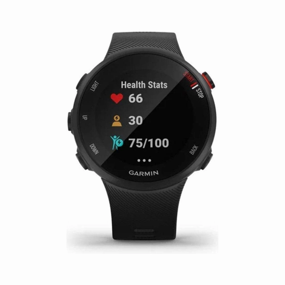 Garmin Forerunner 45S 39mm Wrist-Based HR GPS Running Watch, Black