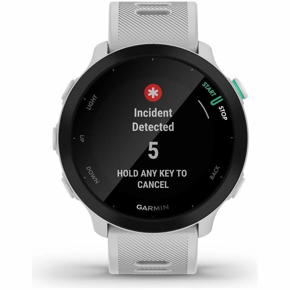Garmin Forerunner 55 GPS 42mm Running Smartwatch  Whitestone