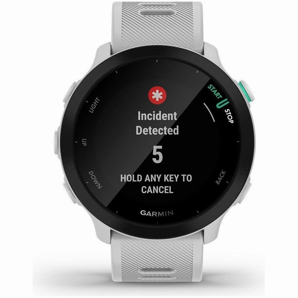 Garmin Forerunner 55 GPS 42mm Running Smartwatch  Whitestone