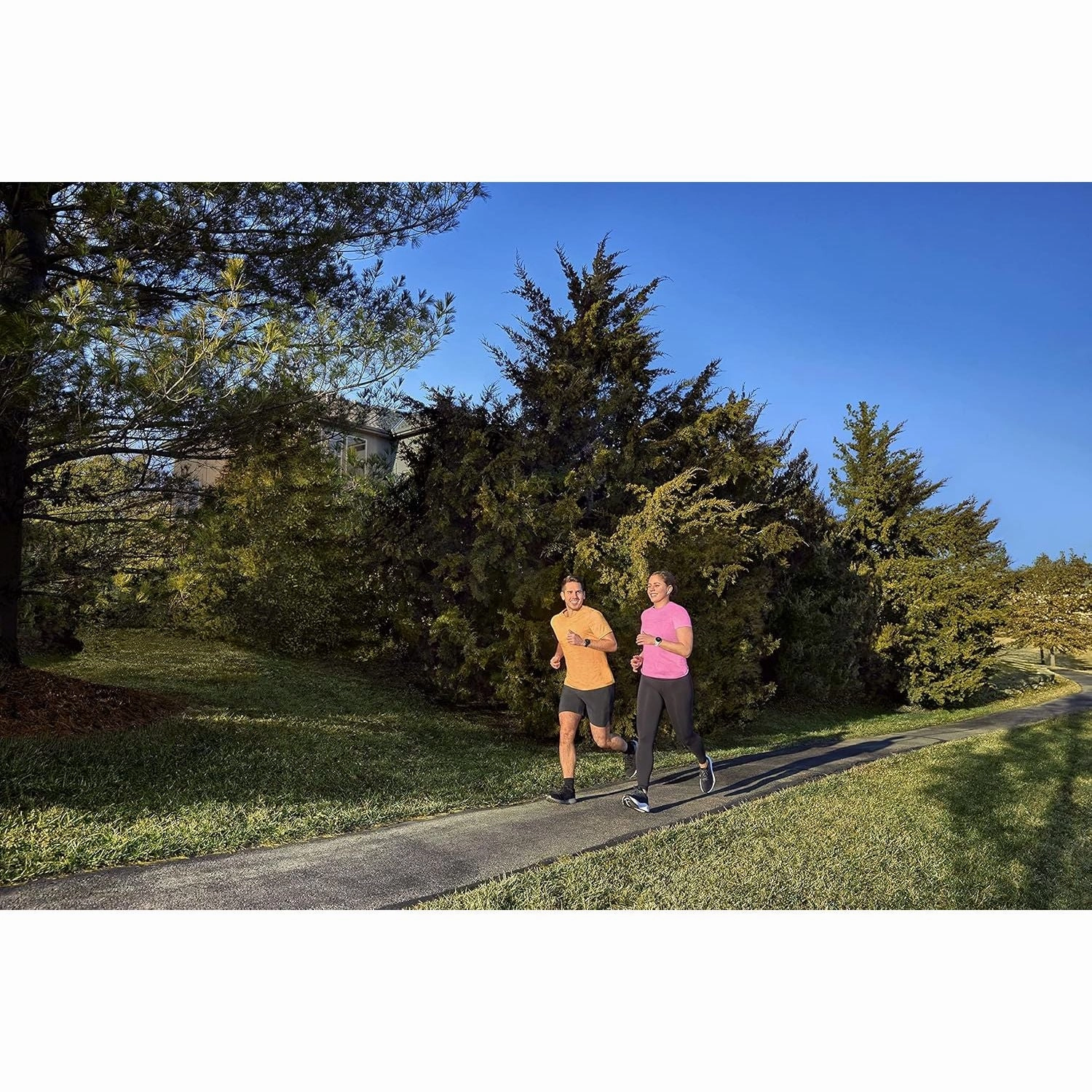 Garmin Forerunner 55 GPS Running Smartwatch - Lightweight, Training Guidance, Safety Features, Black
