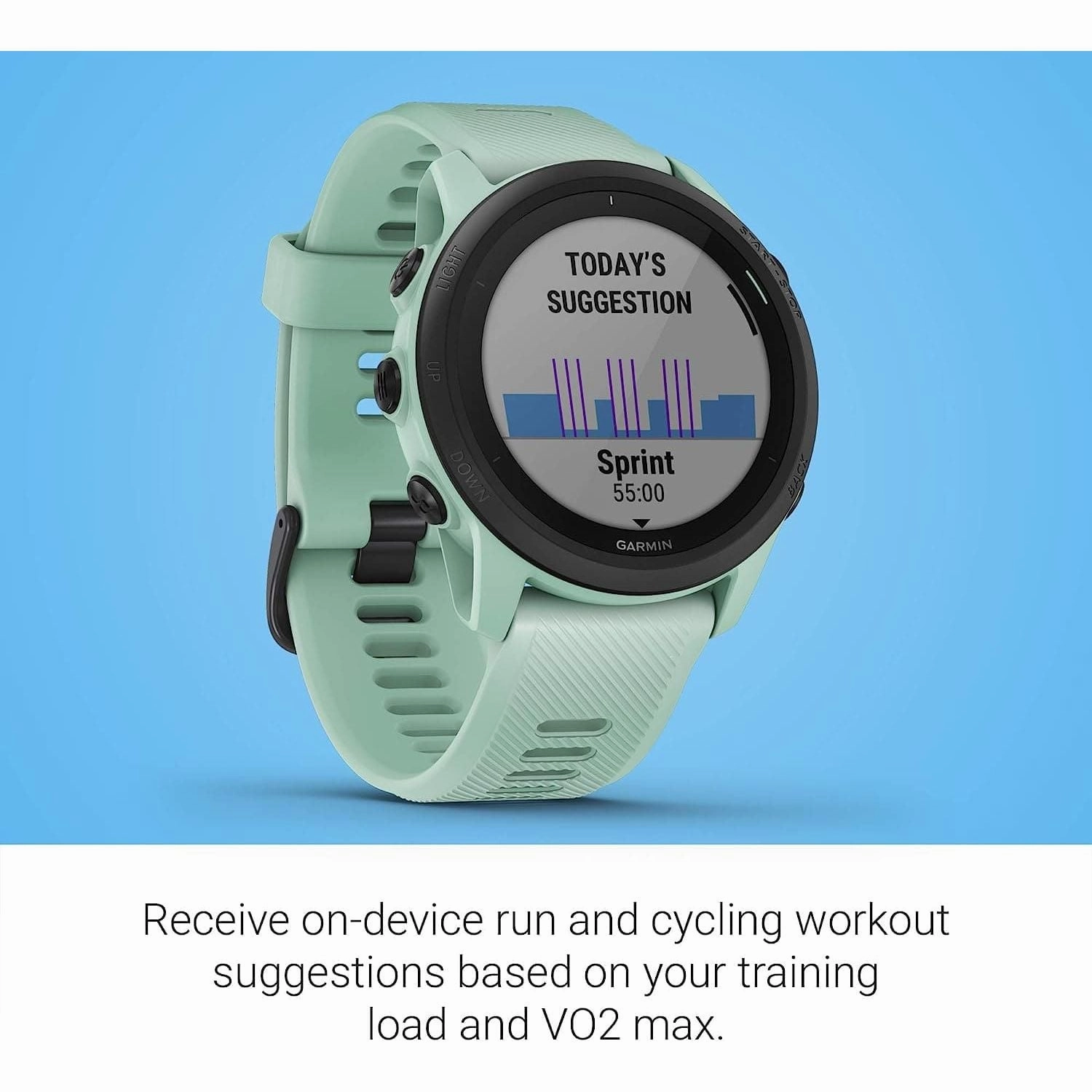 Garmin Forerunner 745 GPS Running and Triathlon Smartwatch - Green