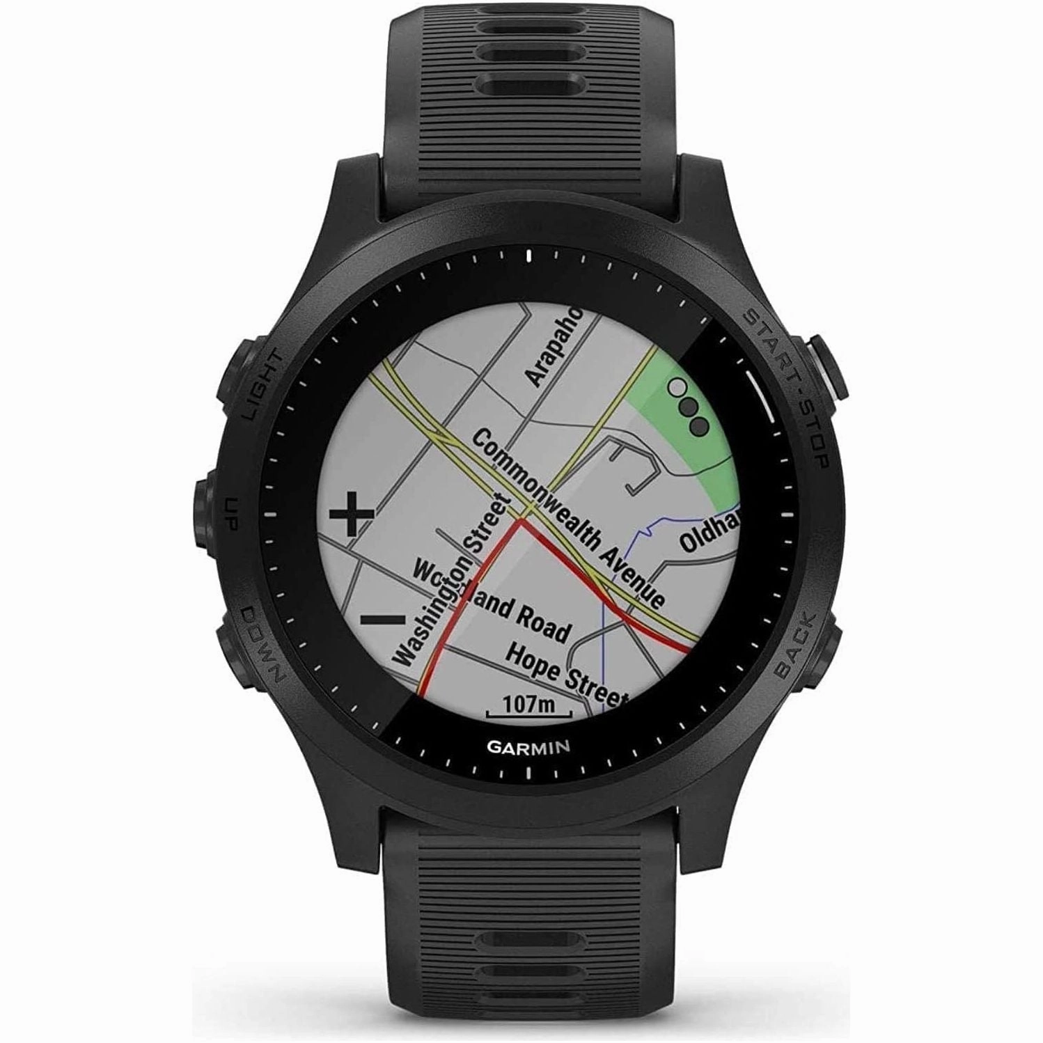 Garmin Forerunner 945 Music Wrist-Based HR GPS Running Watch, Black