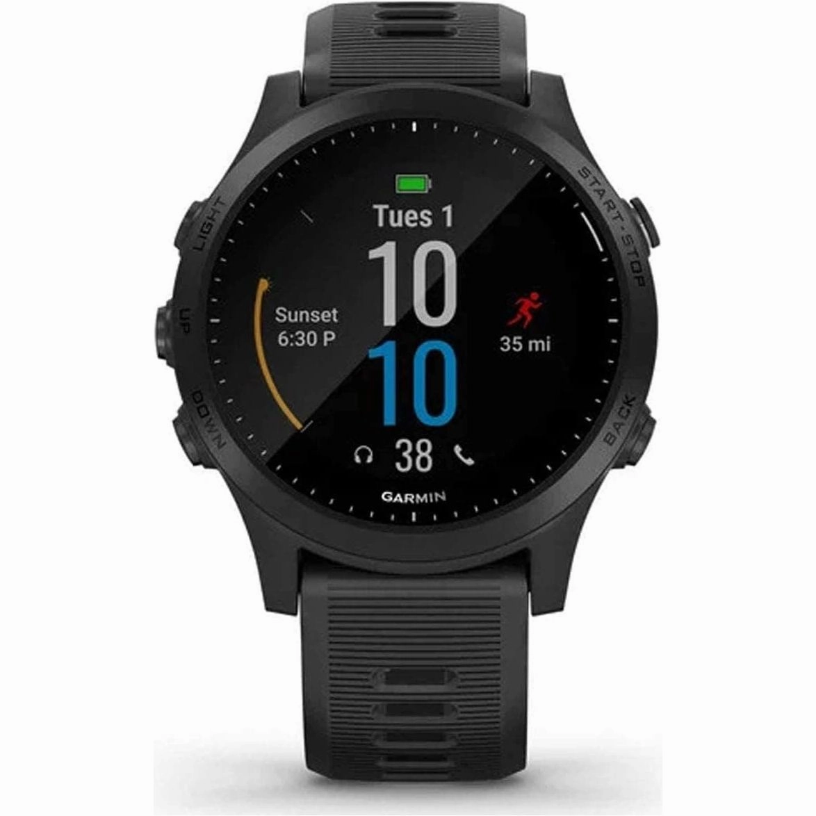 Garmin Forerunner 945 Music Wrist-Based HR GPS Running Watch, Black