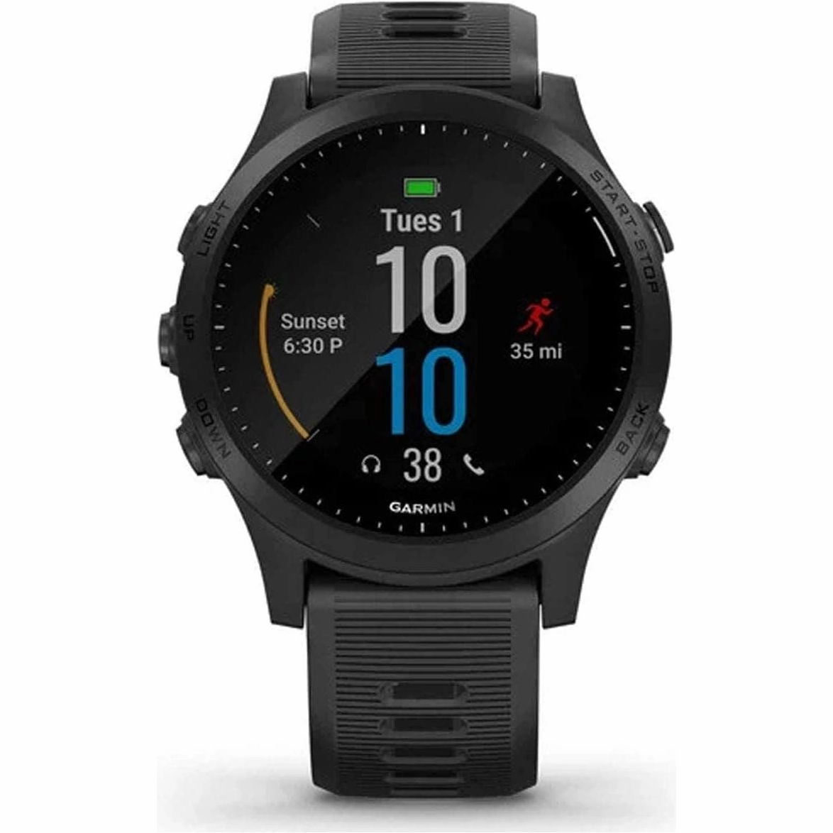Garmin Forerunner 945 Music Wrist-Based HR GPS Running Watch, Black