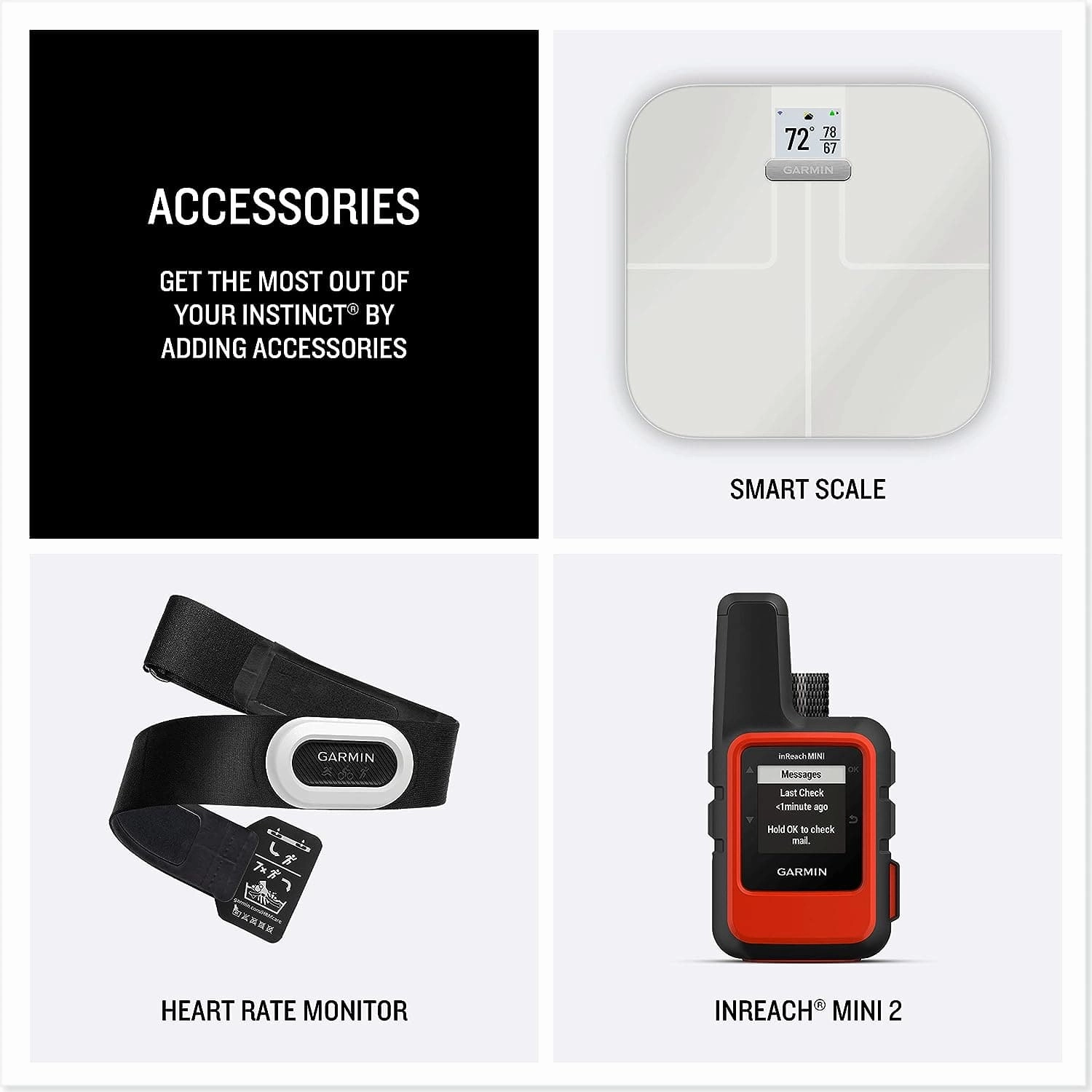 Garmin Instinct 2 Solar Tactical Edition Rugged GPS Smartwatch, Black