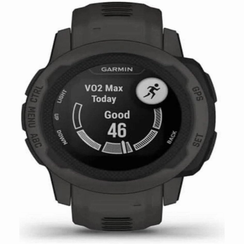 Garmin Instinct 2S Rugged GPS Smartwatch with Sports Apps & Health Monitoring - Graphite