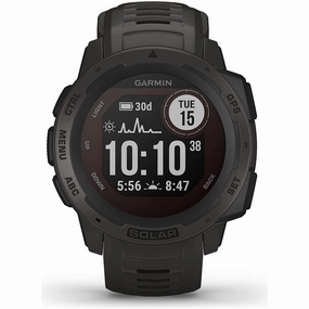 Garmin Instinct Solar GPS Smart Watch - Graphite Black nintendo switch oled, nintendo switch deals, joy-con accessories