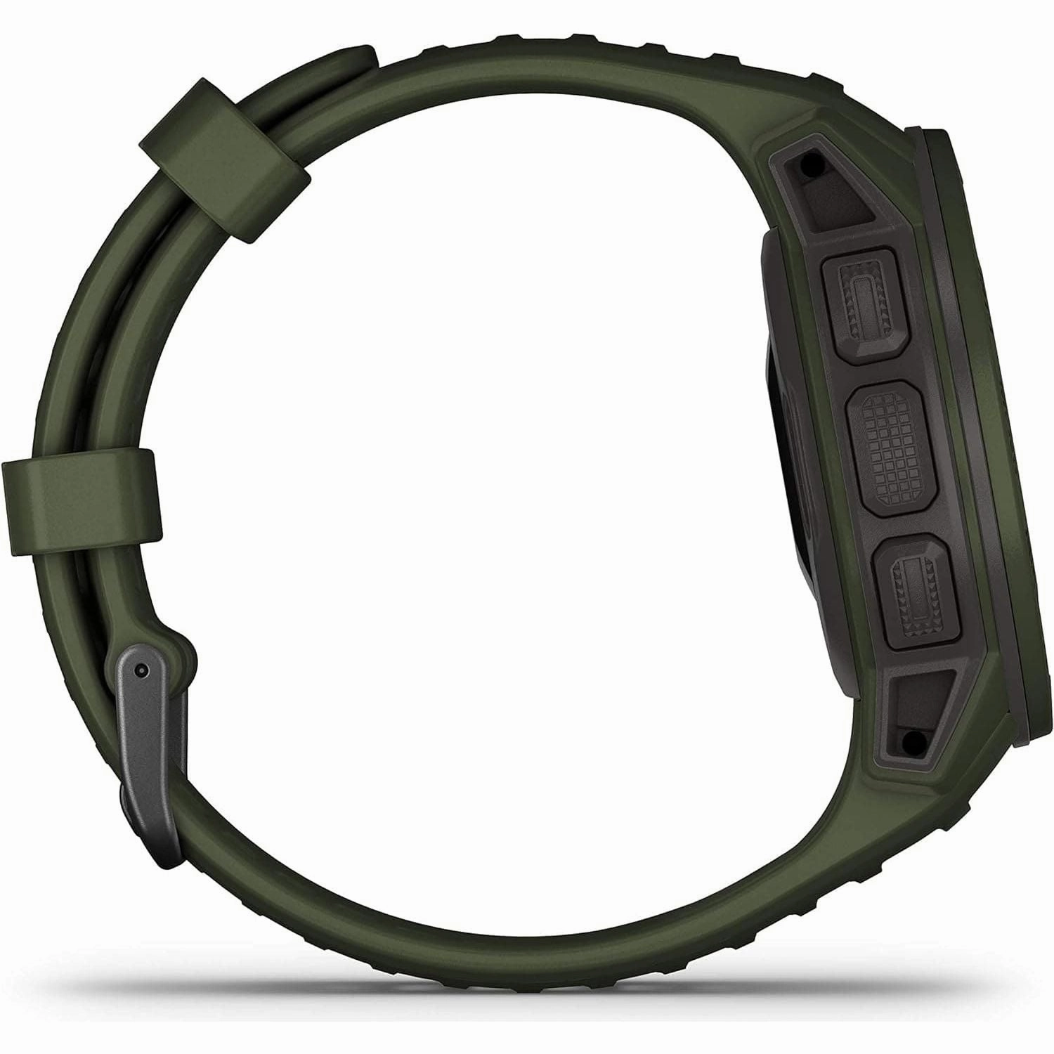 Garmin Instinct Solar Tactical, Solar-powered Rugged Outdoor Smartwatch with Tactical Features, Built-in Sports Apps and Health Monitoring - Moss Green