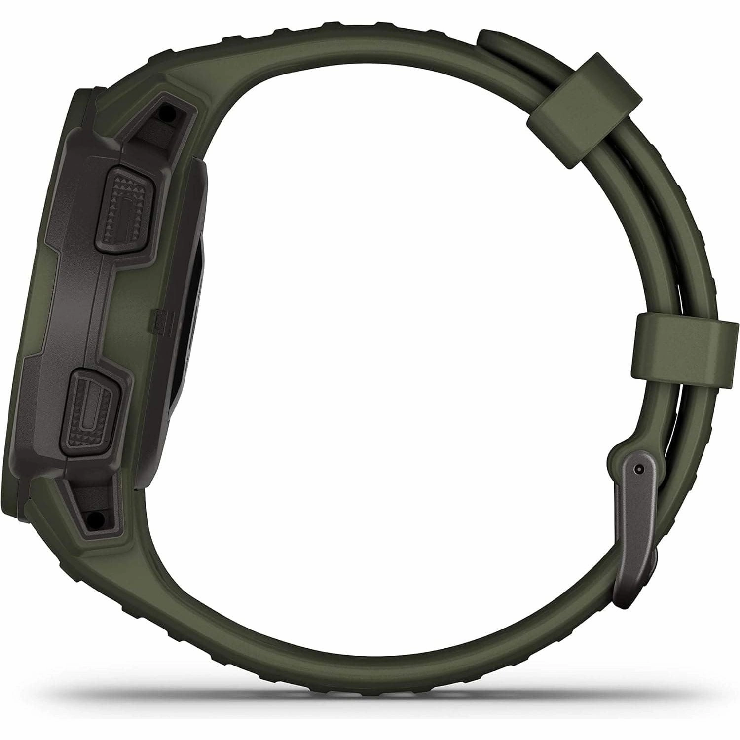 Garmin Instinct Solar Tactical, Solar-powered Rugged Outdoor Smartwatch with Tactical Features, Built-in Sports Apps and Health Monitoring - Moss Green