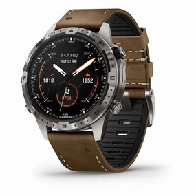 Garmin MARQ Adventurer Gen 2 - 46mm Titanium Case, Brown Hybrid Strap Watch nintendo switch oled, nintendo switch deals, joy-con accessories