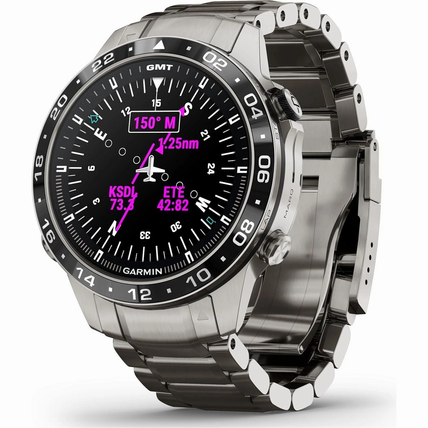 Garmin MARQ Aviator Gen 2 46mm Titanium Men's Smartwatch
