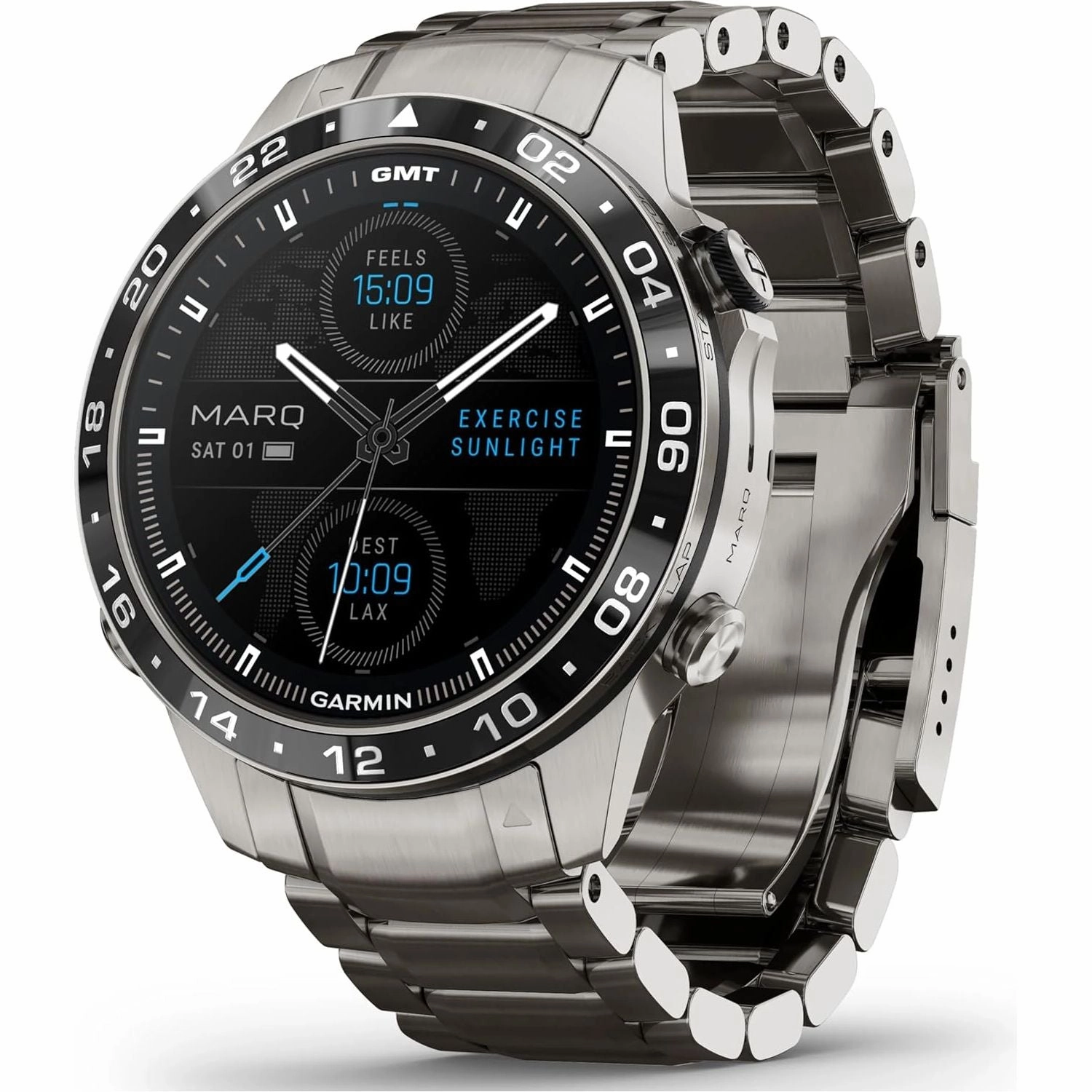 Garmin MARQ Aviator Gen 2 46mm Titanium Men's Smartwatch