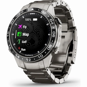Garmin MARQ Aviator Gen 2 46mm Titanium Men's Smartwatch nintendo switch oled, nintendo switch deals, joy-con accessories