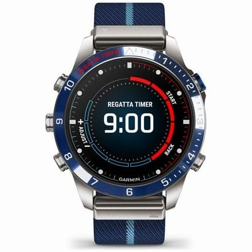 Garmin MARQ Captain Luxury Tool Watch - Advanced Nautical Features, Wind Speed, Tide, and Temperature Tracking
