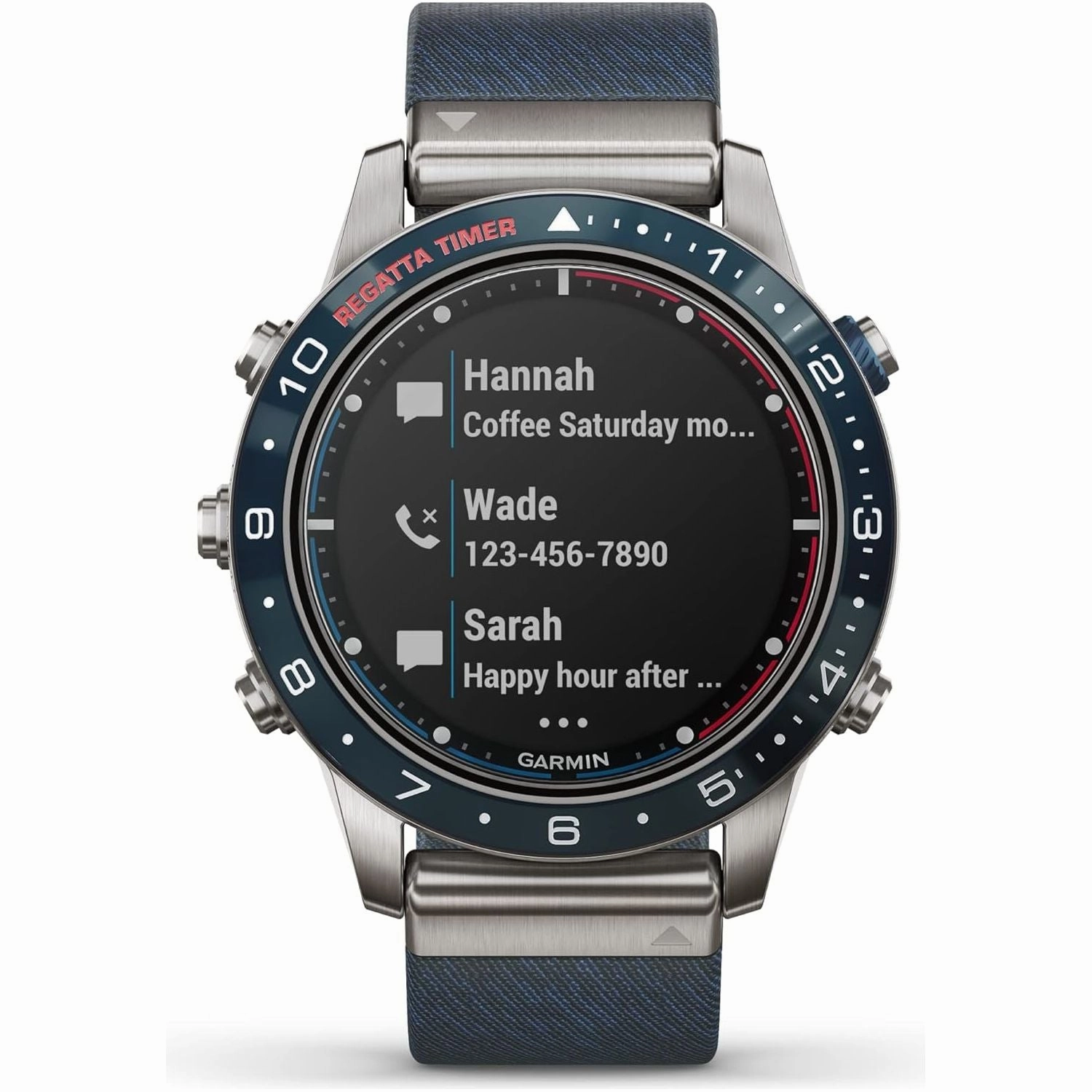 Garmin MARQ Captain Luxury Tool Watch - Advanced Nautical Features, Wind Speed, Tide, and Temperature Tracking