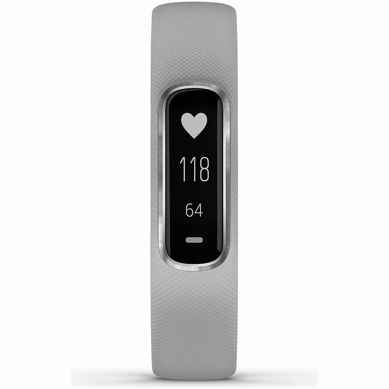 Garmin Small/Medium vivosmart 4 Smart Activity Tracker with Wrist-Based Heart Rate and Fitness Monitoring Tools - Grey